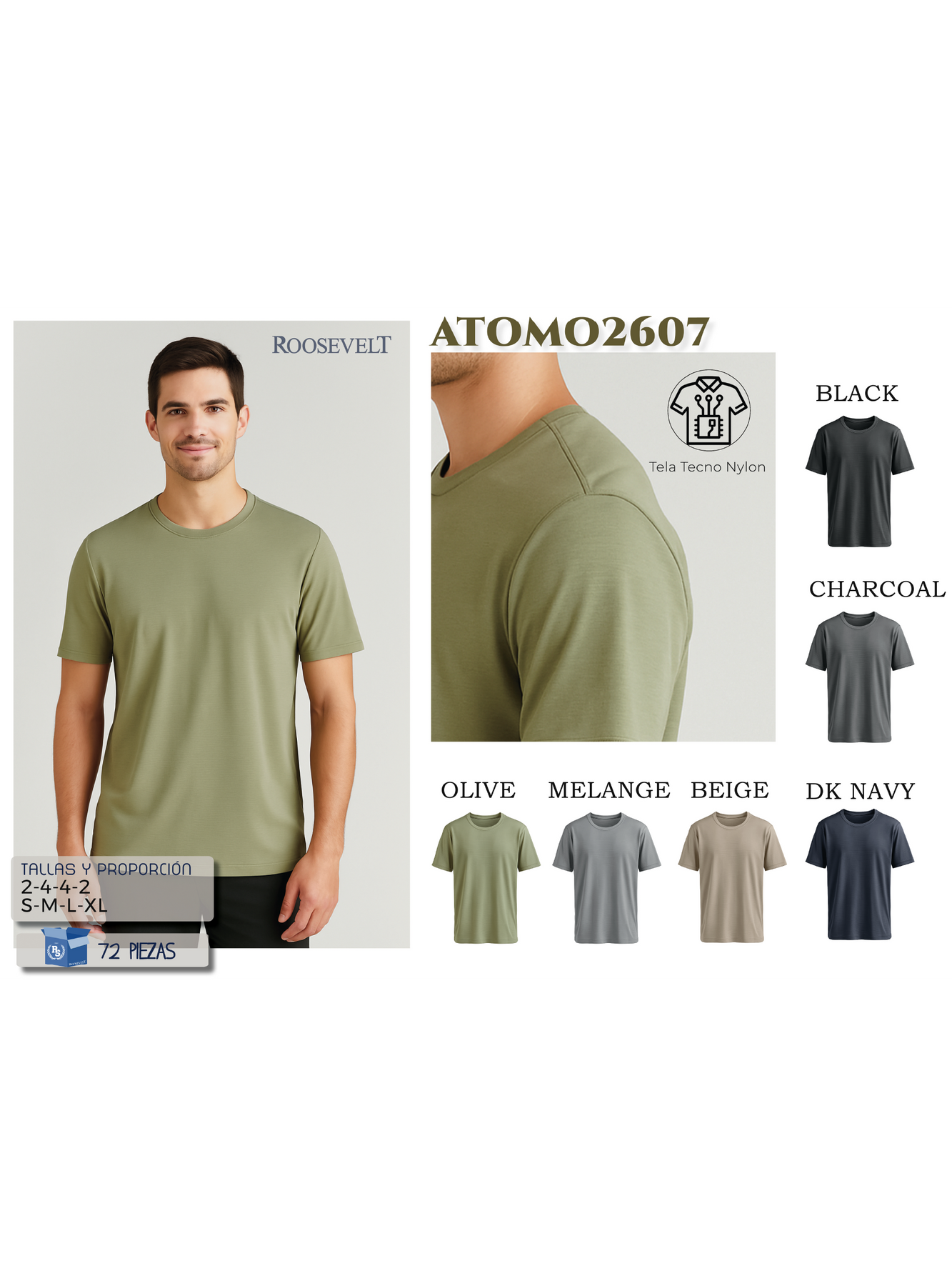 Playera ATOMO-LE2607