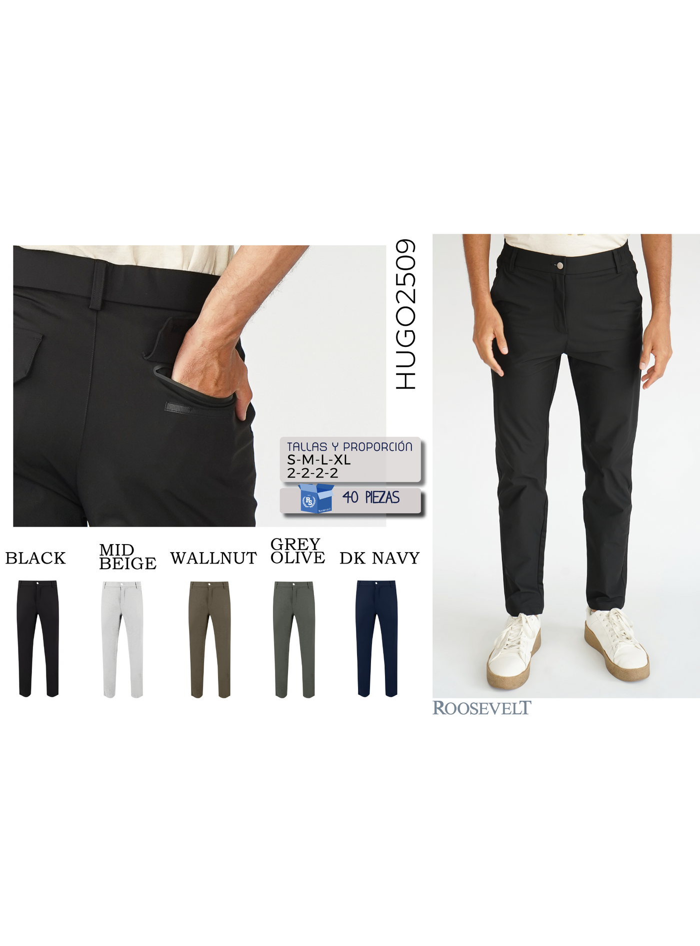 Pantalón HUGO-LE2509