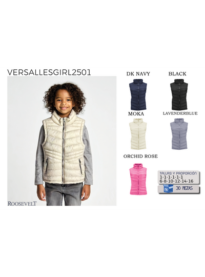 Chaleco VERSALLESGIRL-LW2501
