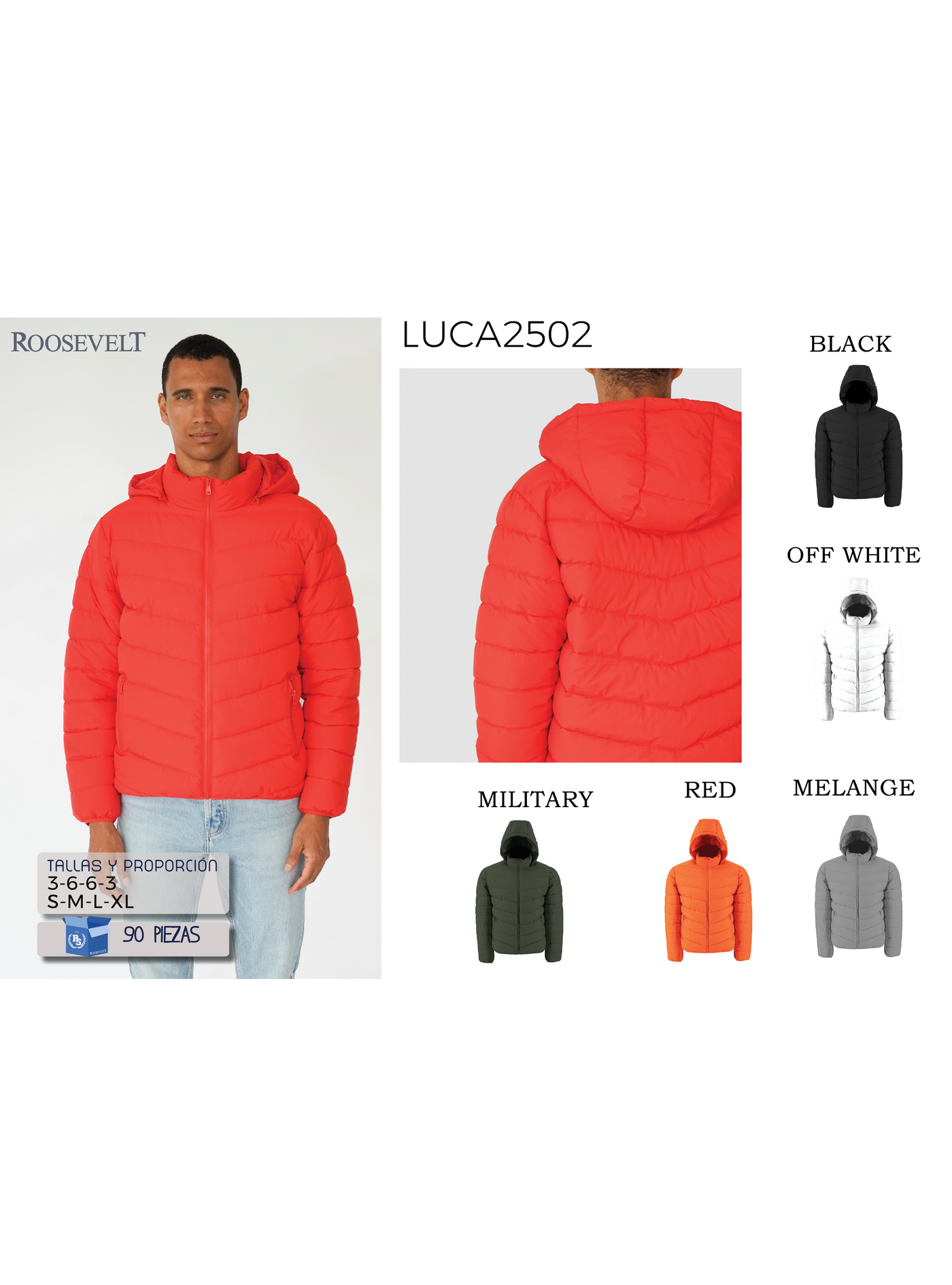 Chamarra LUCA-LW2502