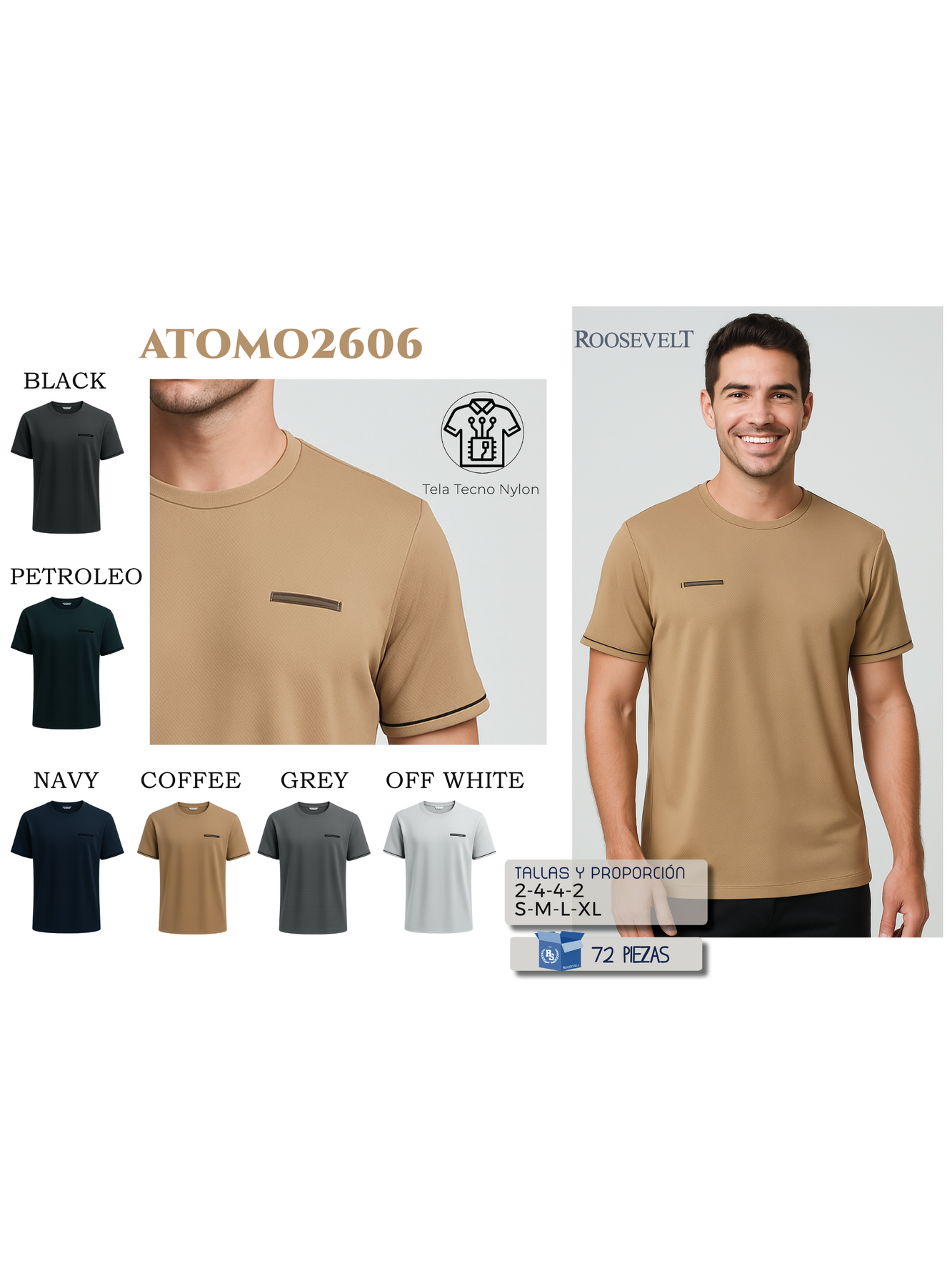 Playera ATOMO-LE2606