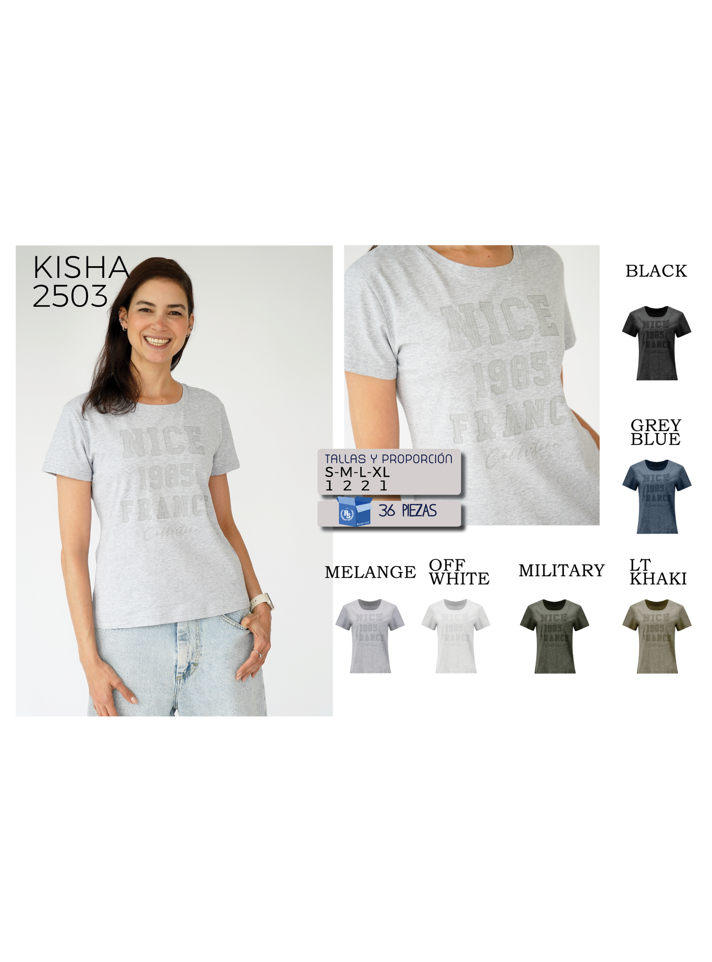 Playera KISHA-LE2503