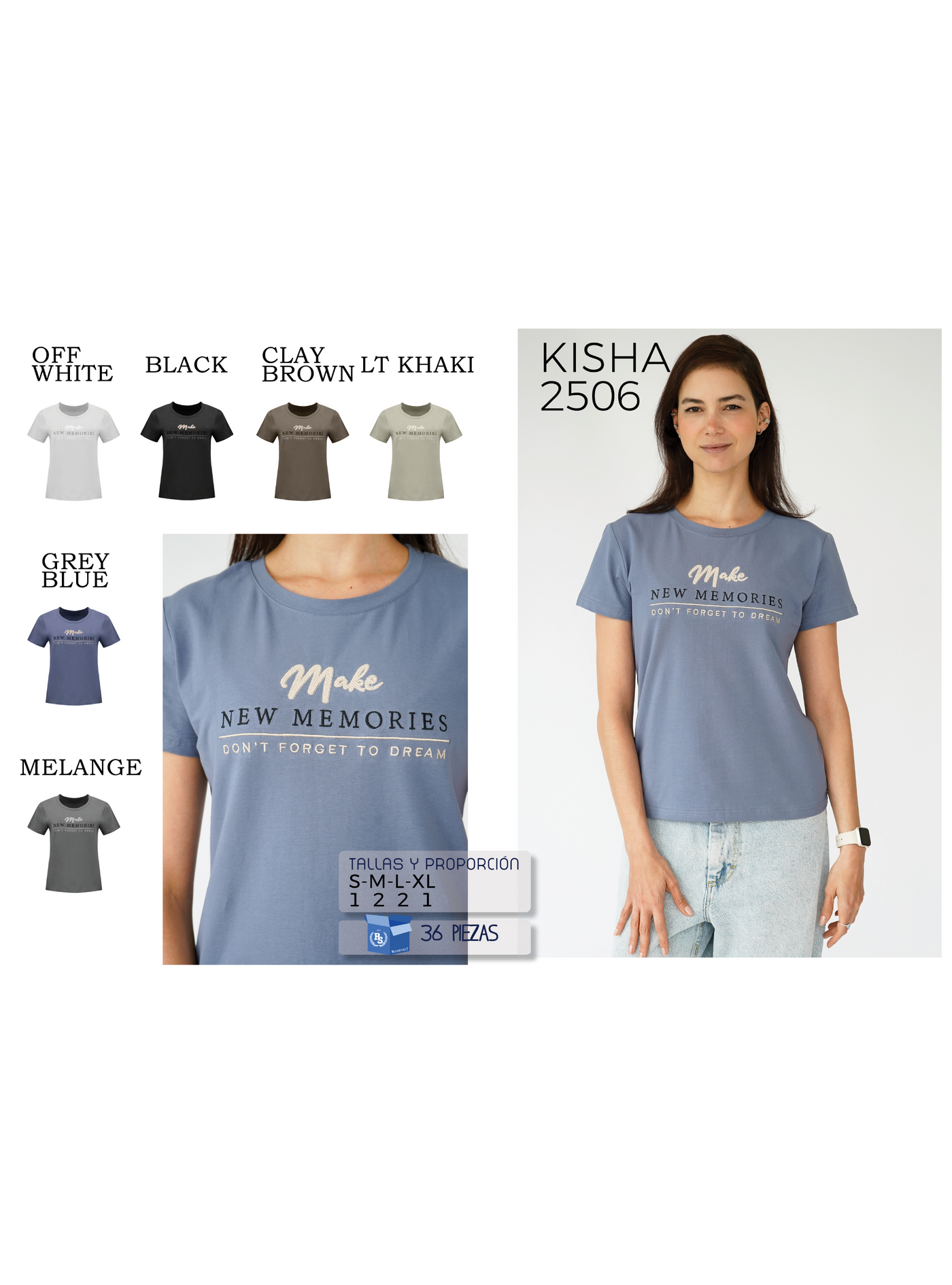 Playera KISHA-LE2506