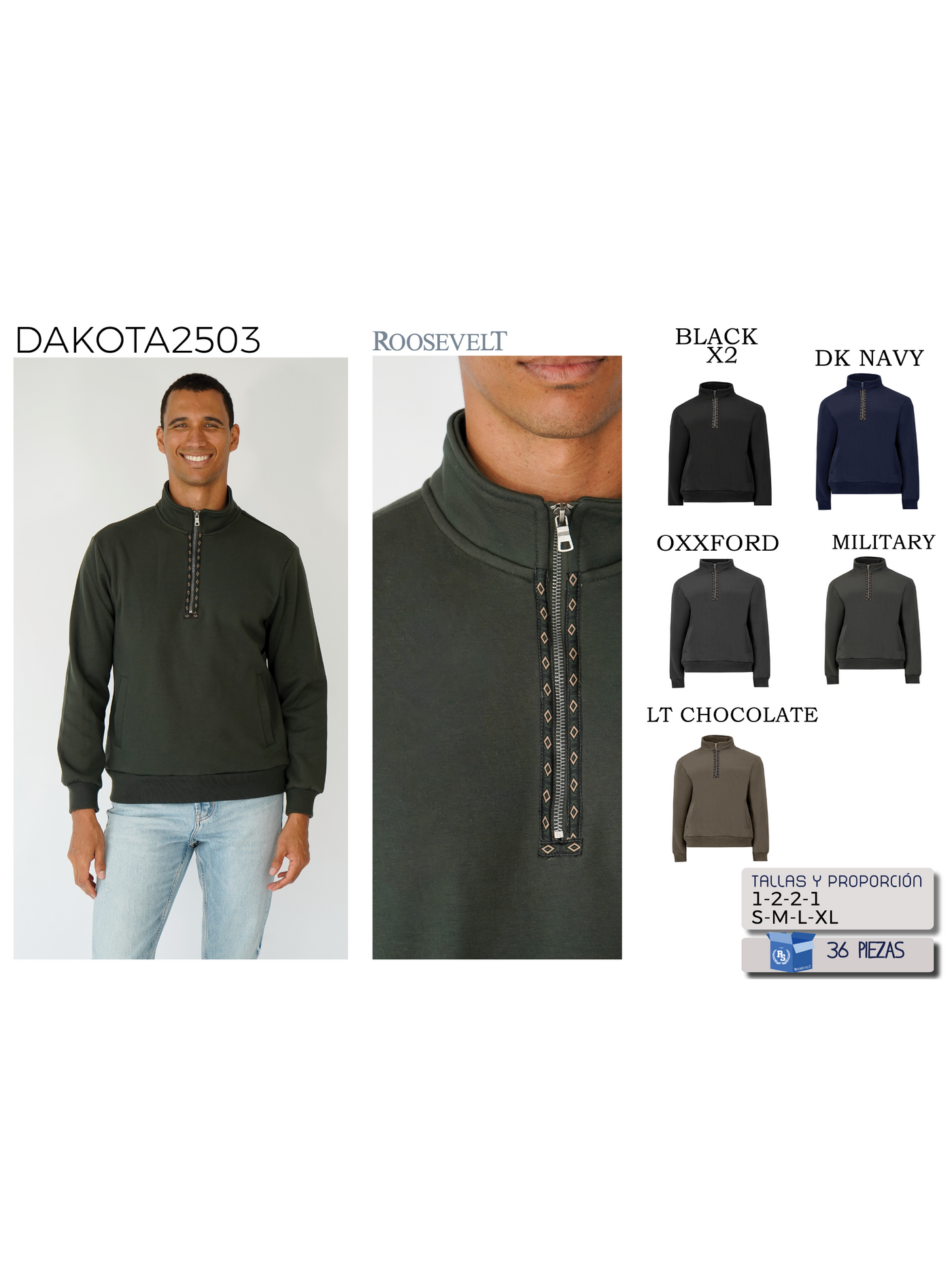 Sudadera DAKOTA-LE2503