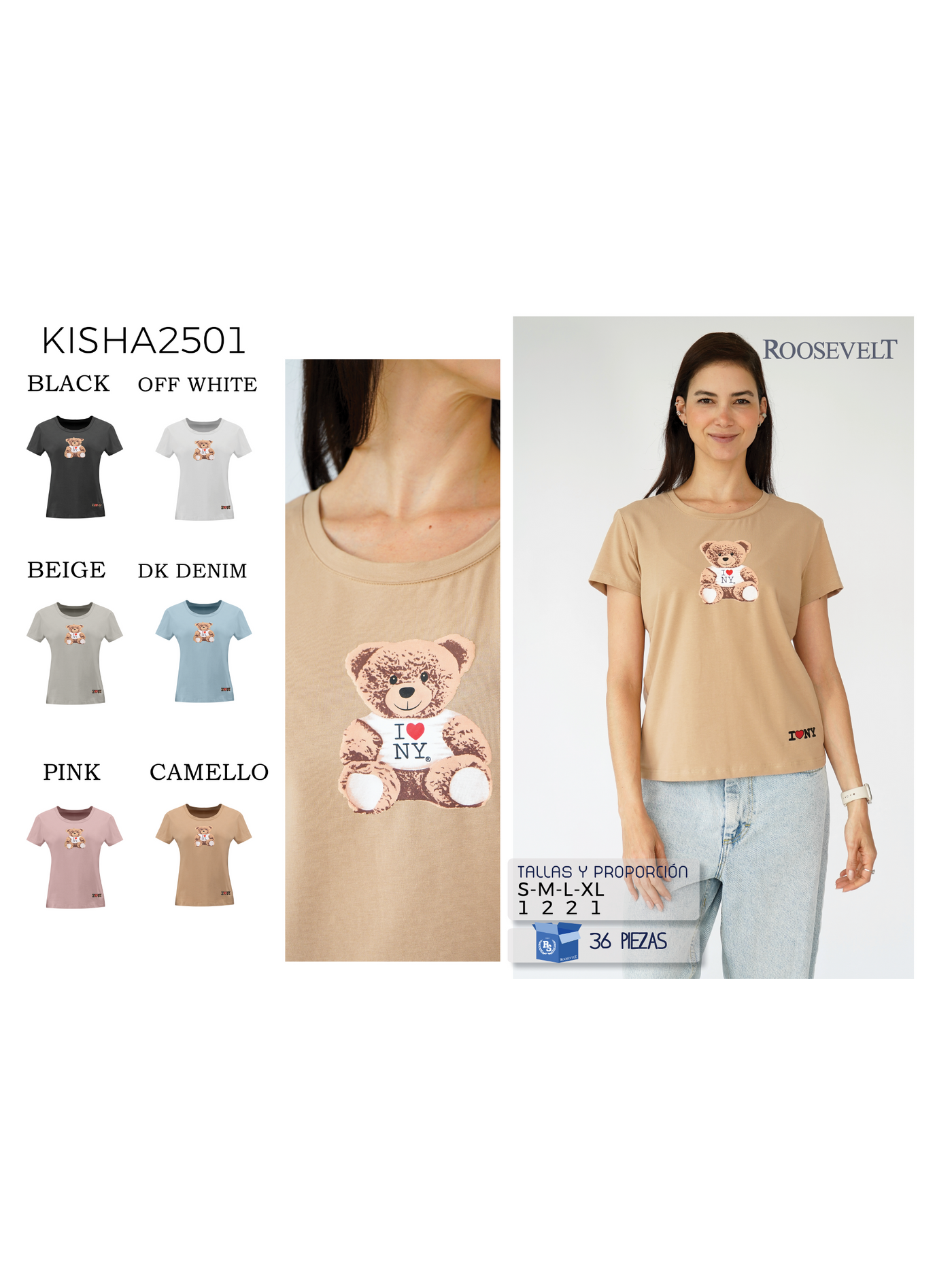 Playera KISHA-LE2501