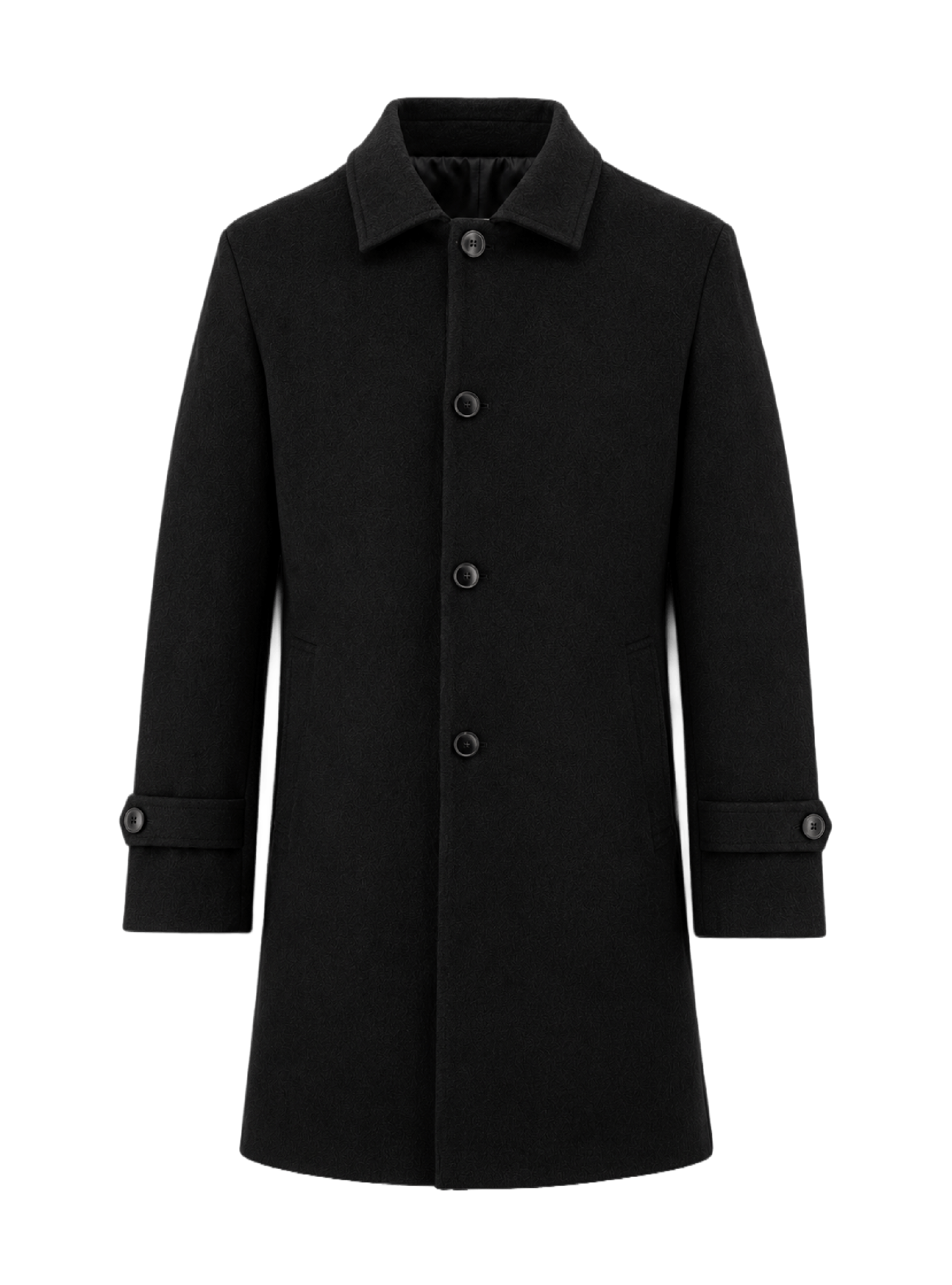 ABRIGO PIANA BLACK