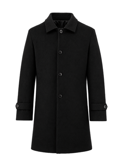 ABRIGO PIANA BLACK