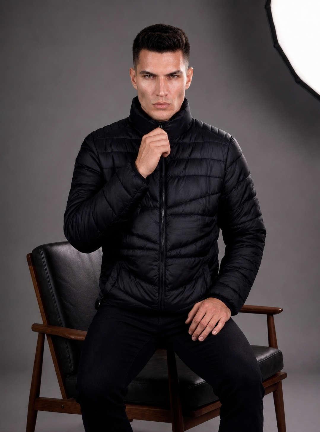 CHAMARRA PRAGA BLACK
