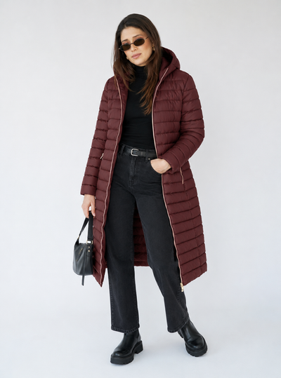 CHAMARRA SASHA BURGUNDY