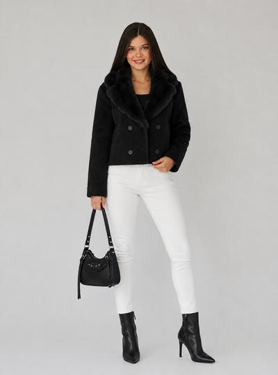 ABRIGO VANE BLACK