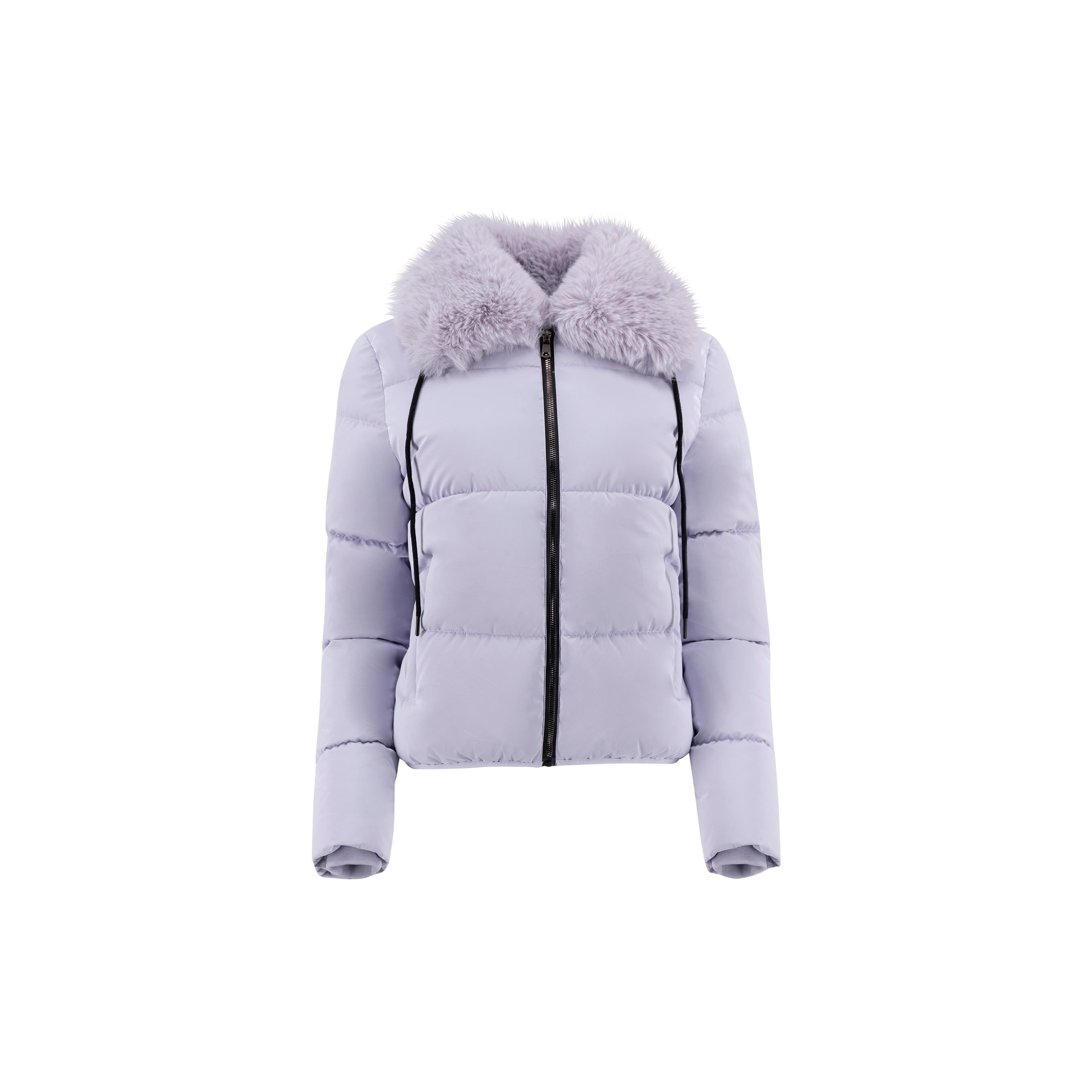 Chamarra Mujer Cuello Aborregado Acolchada Roosevelt A273