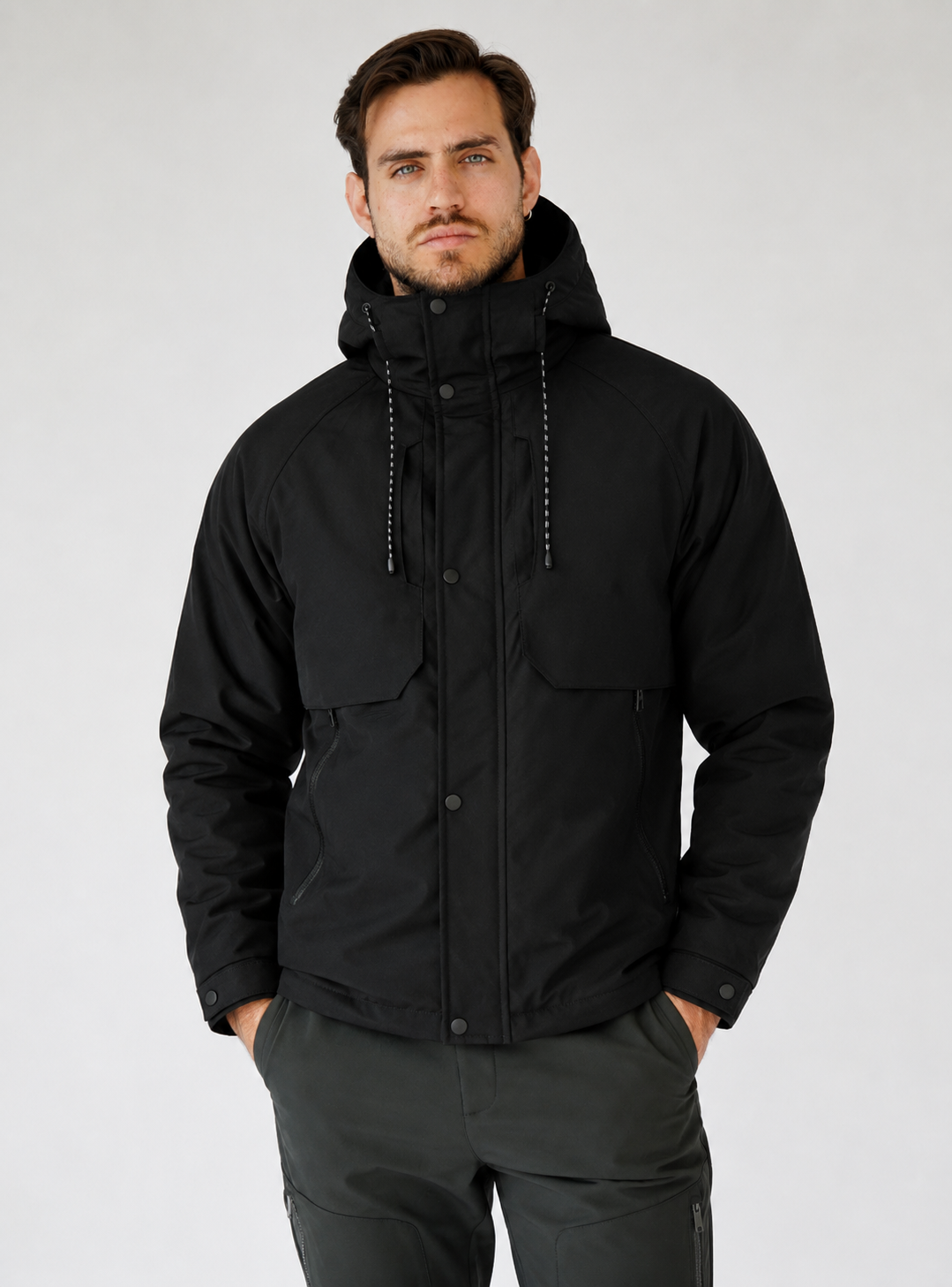 CHAMARRA DRAGON BLACK