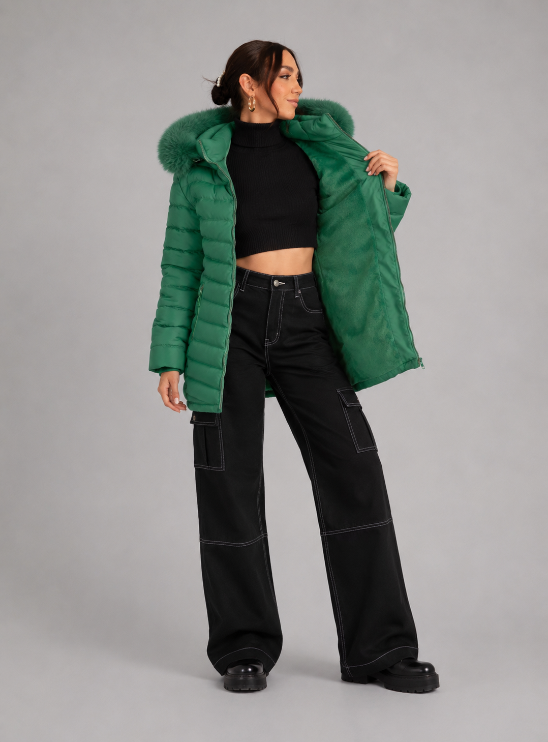 CHAMARRA HABANA GREEN