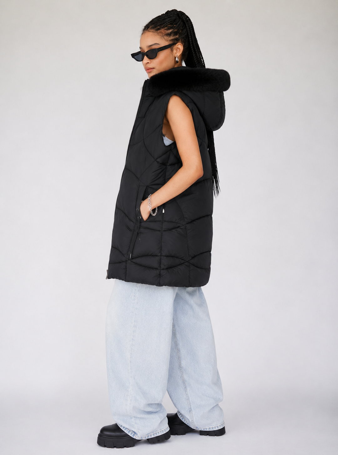 CHALECO KARLYS BLACK