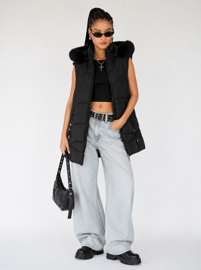 CHALECO KARLYS BLACK