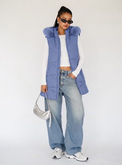 CHALECO KARLYS SHALEBLUE